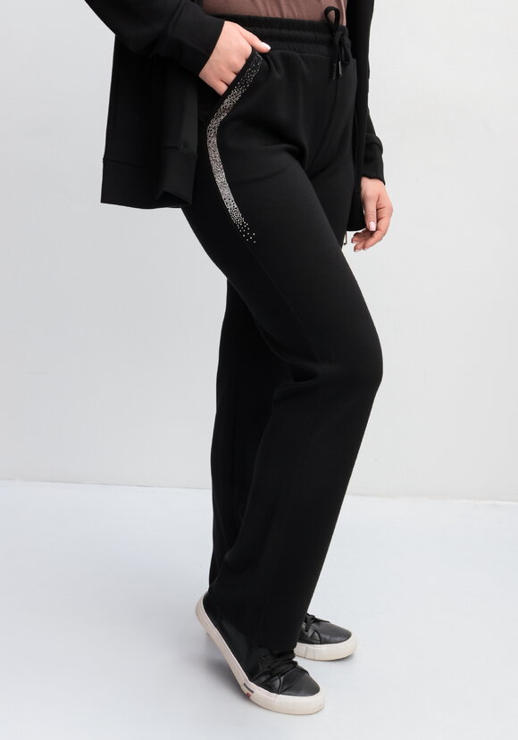 Костюм со стразами (толстовка и брюки) шир.  580, рис. 4