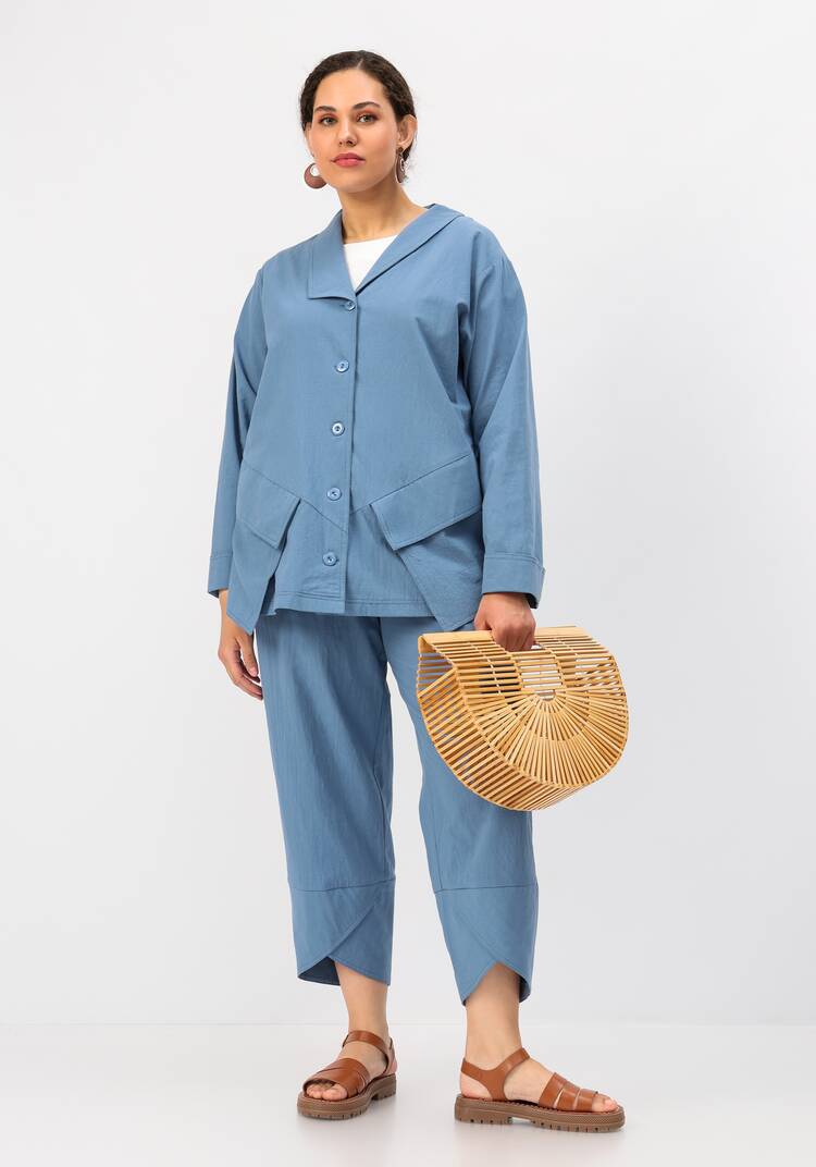 Пиджак оригинального кроя шир.  750, рис. 30