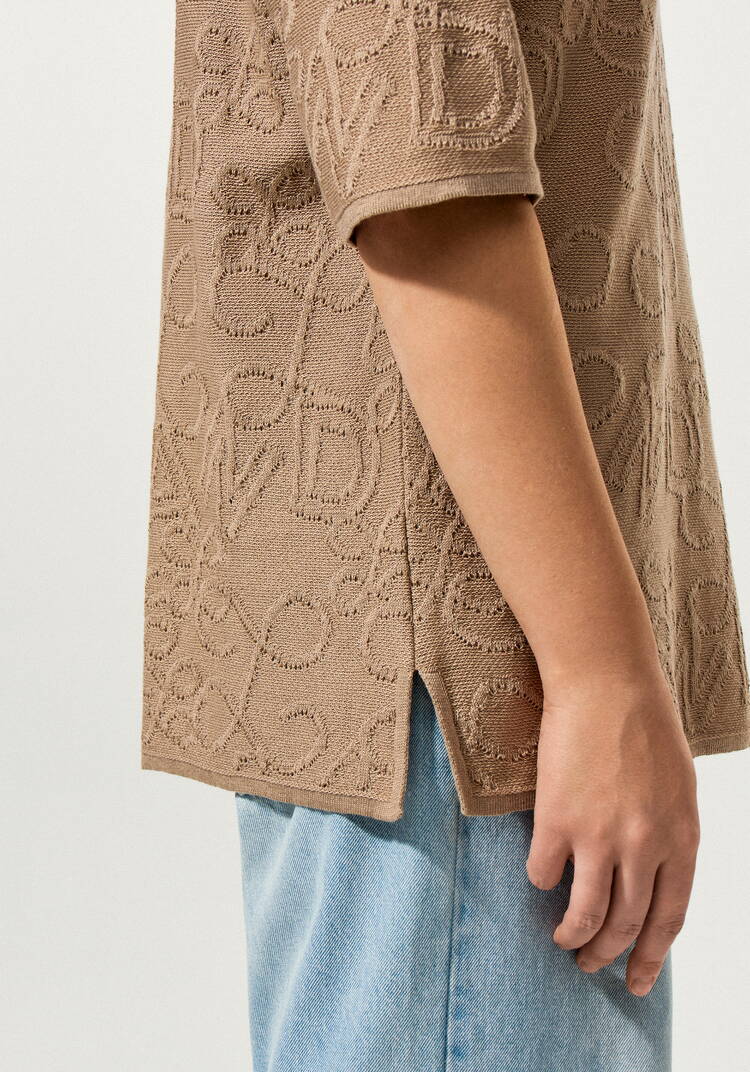 Туника с фактурным рисунком и рукавом 1/2 шир.  750, рис. 6