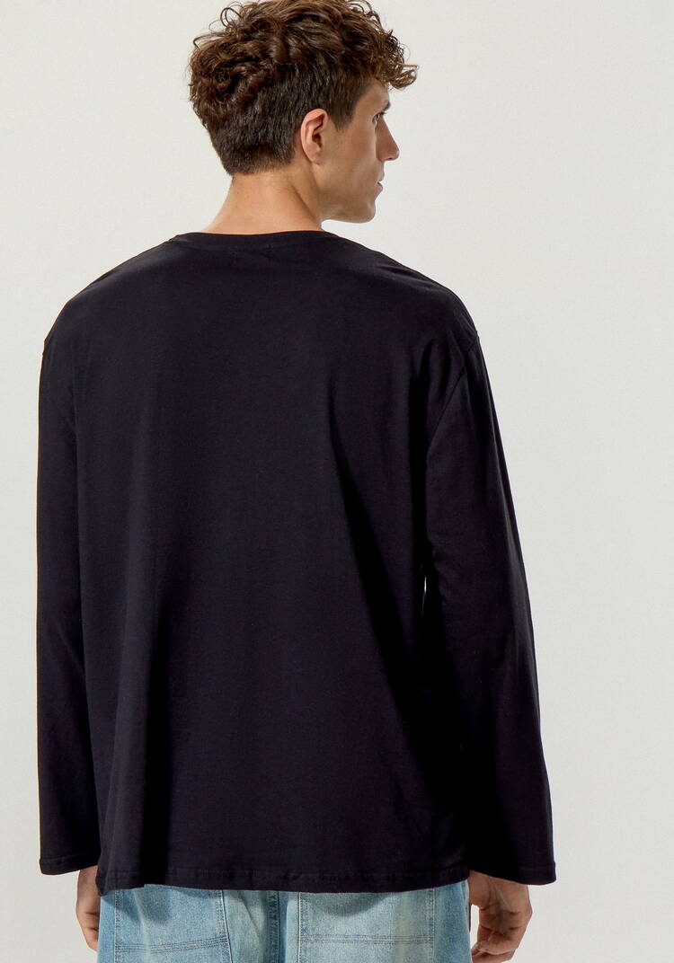 Комплект мужских лонгсливов с принтом шир.  750, рис. 12