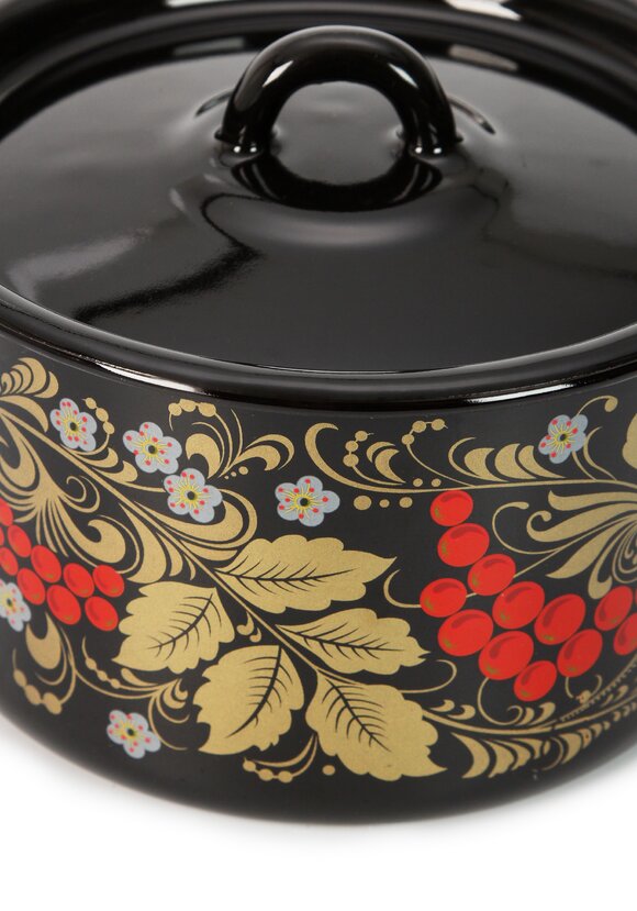 Кастрюля эмалированная Калина шир.  580, рис. 2