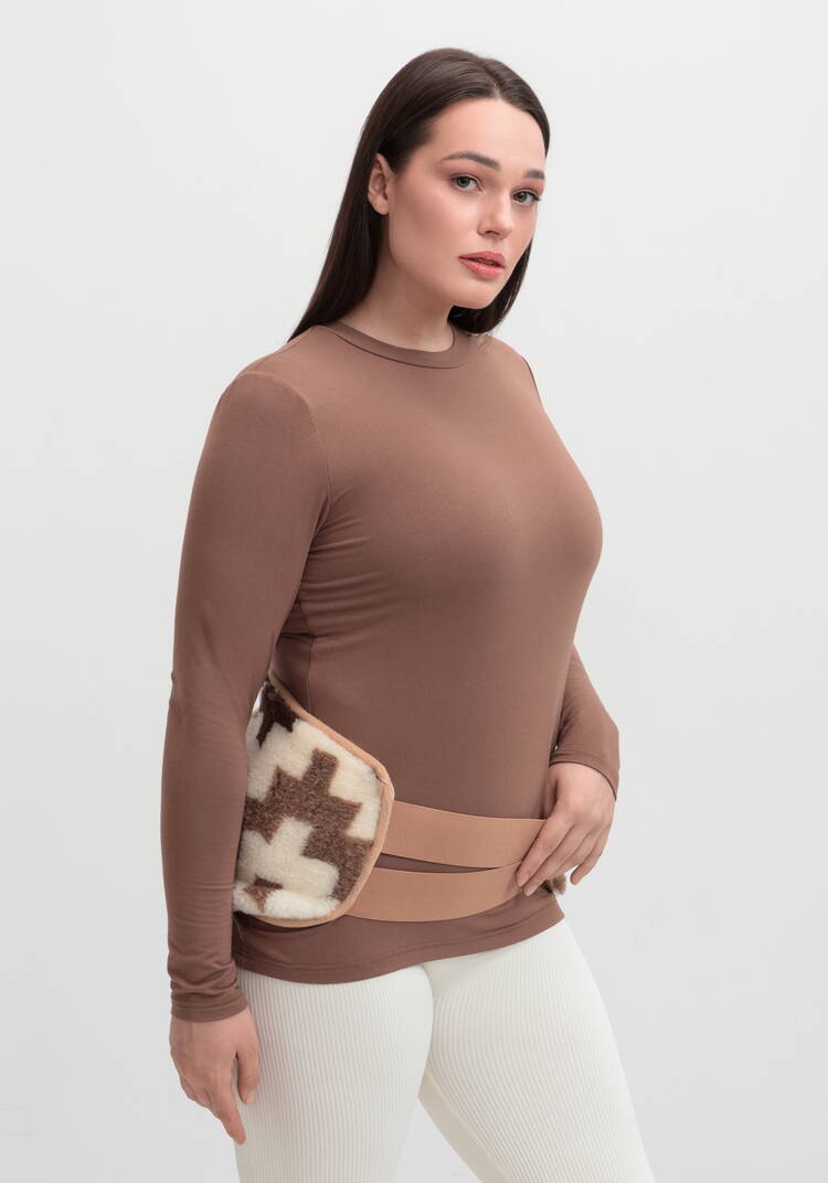 Пояс согревающий из верблюжьей шерсти шир.  750, рис. 10