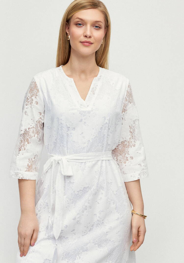 Платье Воздушная музыка кружева шир.  750, рис. 7