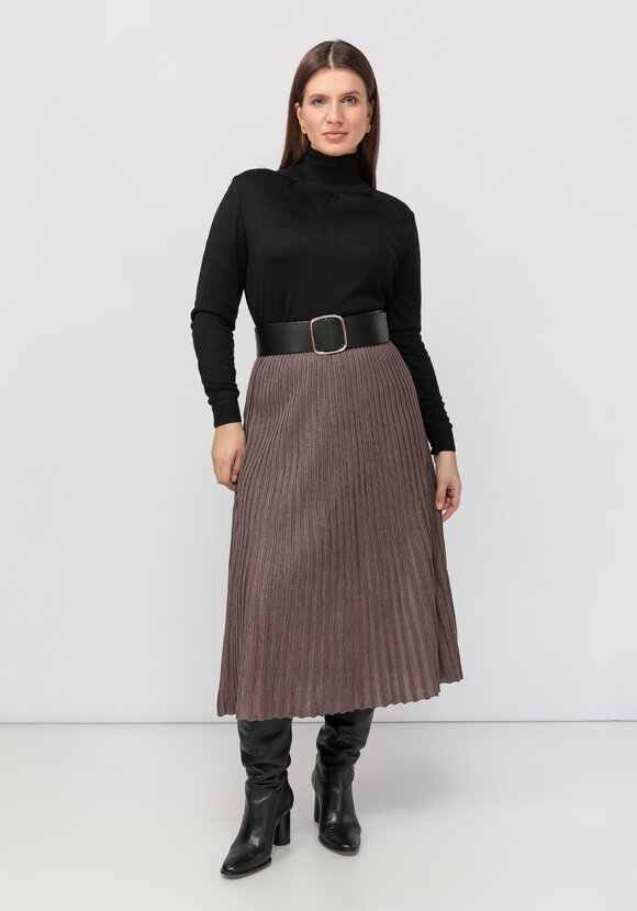 Юбка миди с метанитью шир.  580, рис. 20