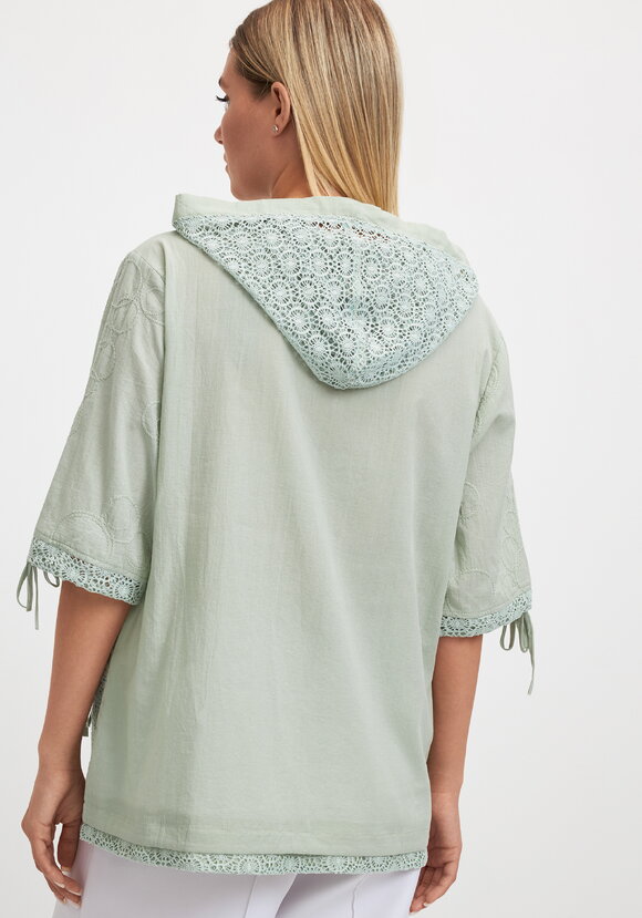 Пыльник на молнии с капюшоном шир.  580, рис. 13