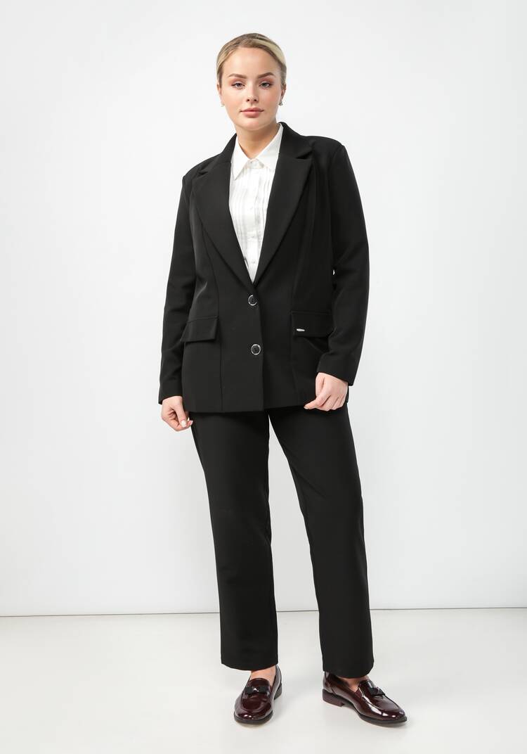 Пиджак классический свободного кроя шир.  750, рис. 9