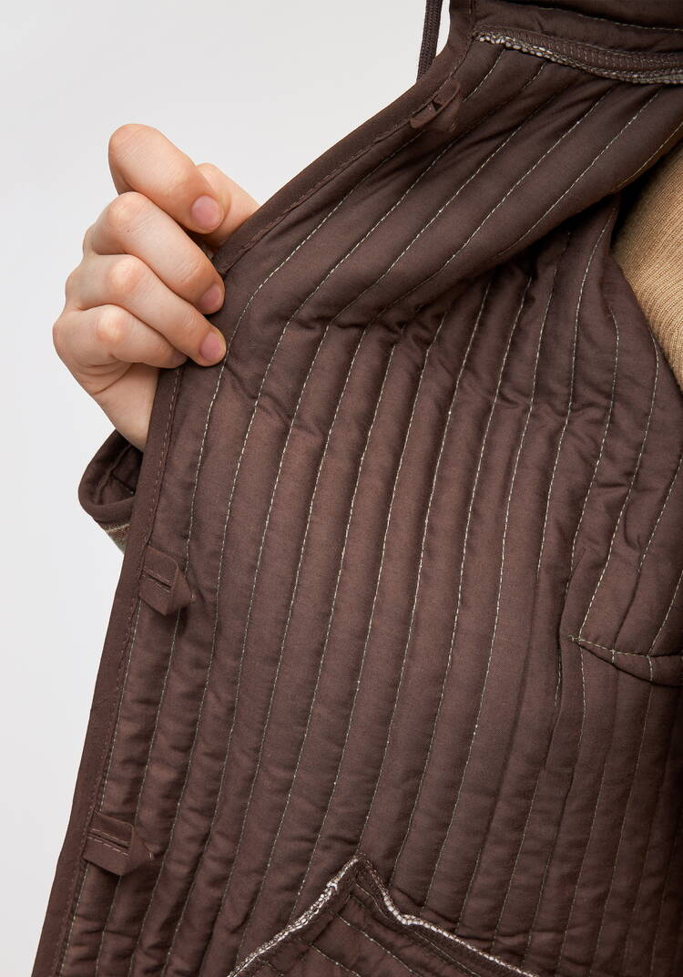 Куртка с принтом стеганная шир.  750, рис. 7