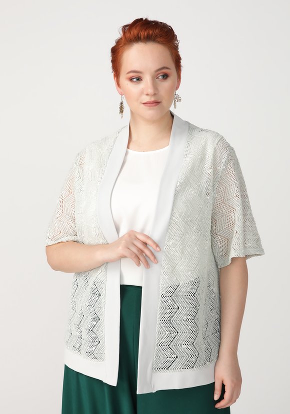 Кардиган Эльвира шир.  580, рис. 1