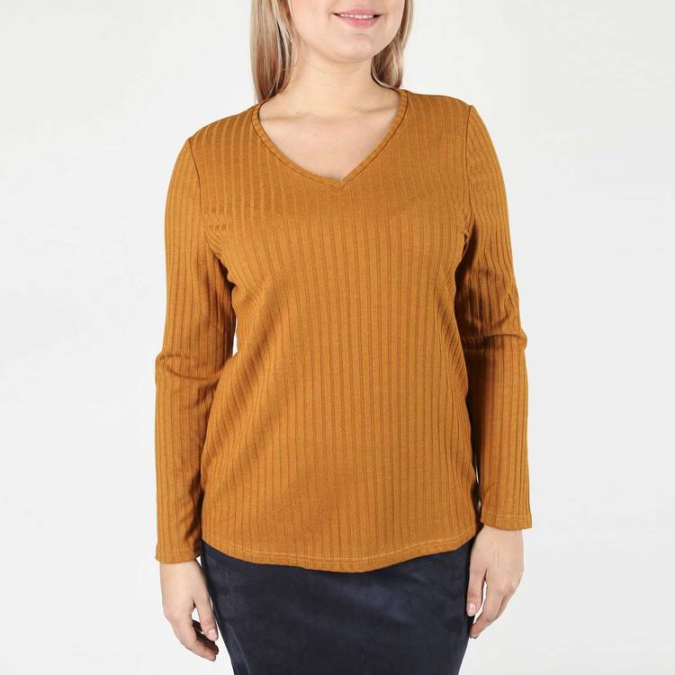 Блузка с V-образным вырезом прямого кроя шир.  750, рис. 11