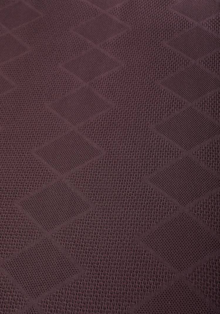 Покрывало-плед из хлопка с бахромой Айшель шир.  750, рис. 15