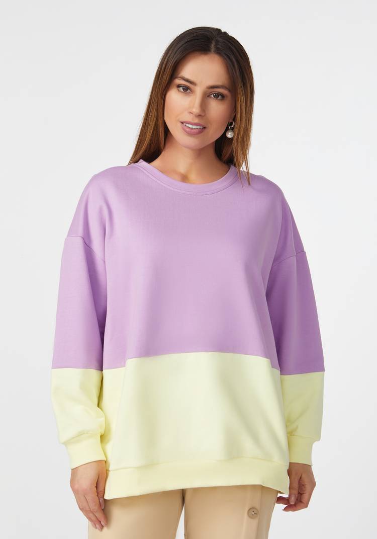 Свитшот двухцветный шир.  750, рис. 8