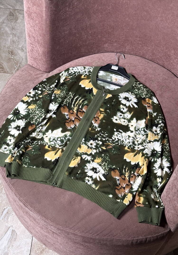 Кардиган с бабочками Resale шир.  750, рис. 1