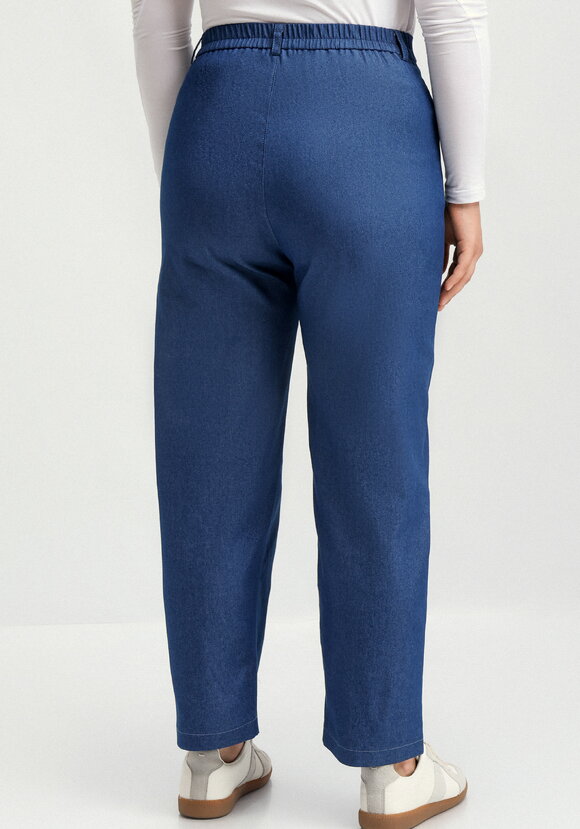 Брюки свободного кроя с поясом на резинке шир.  580, рис. 3