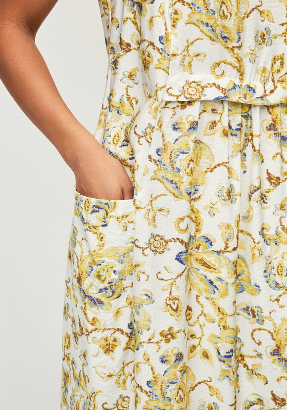 Сарафан изо льна с карманами Аурелия шир.  580, рис. 6