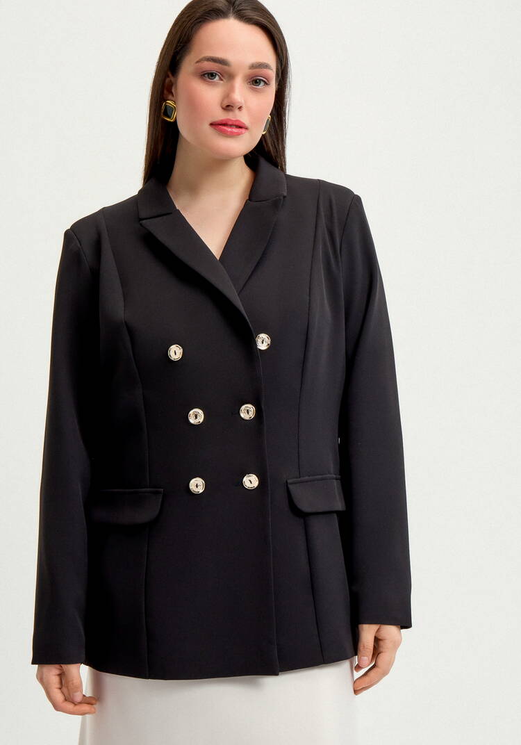 Пиджак двубортный шир.  750, рис. 13