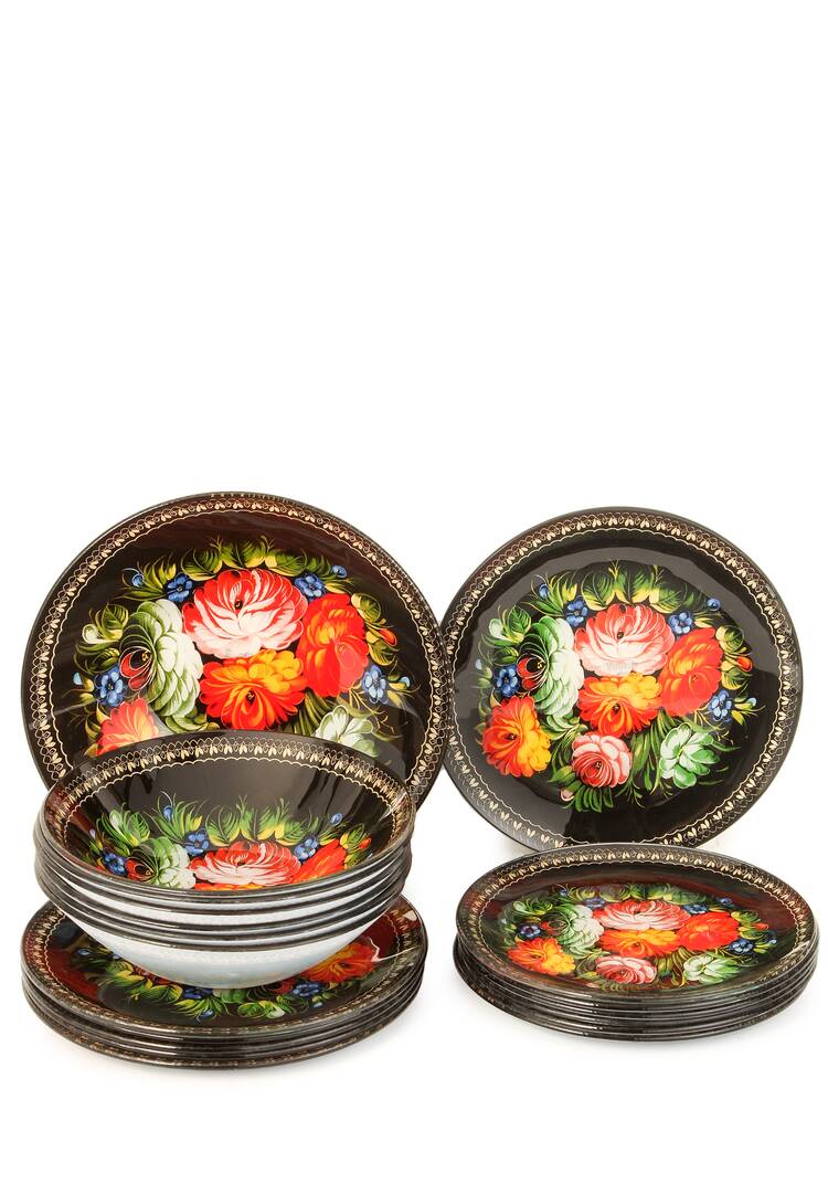 Обеденный сервиз на 6 персон Званый ужин шир.  750, рис. 10