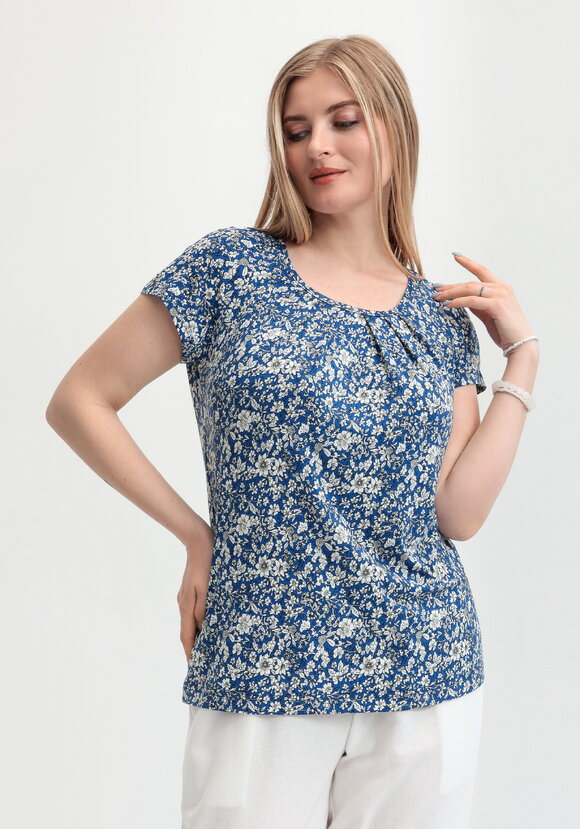 Блузка Амалия шир.  580, рис. 11