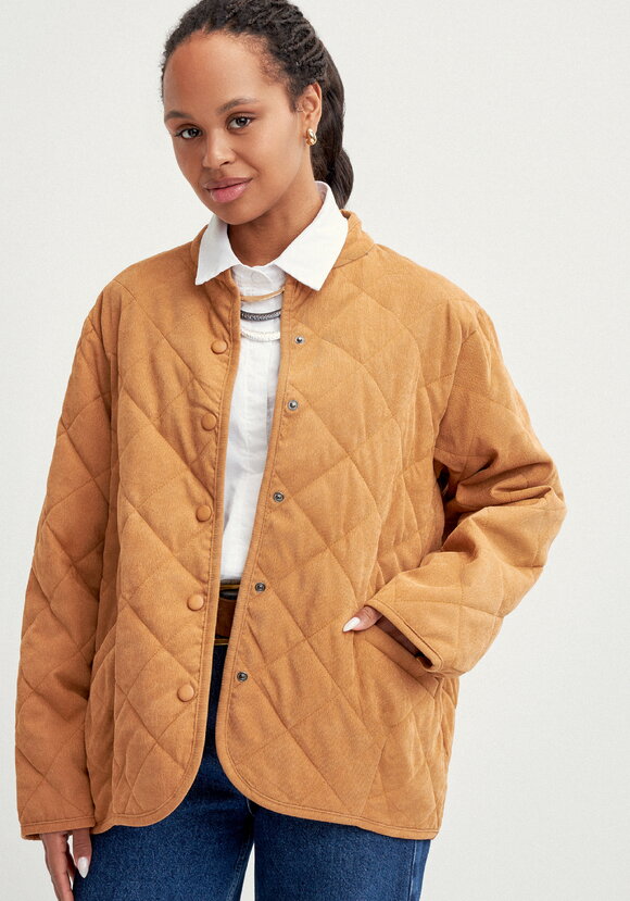 Жакет вельветовый с контрастным подкладом шир.  580, рис. 19