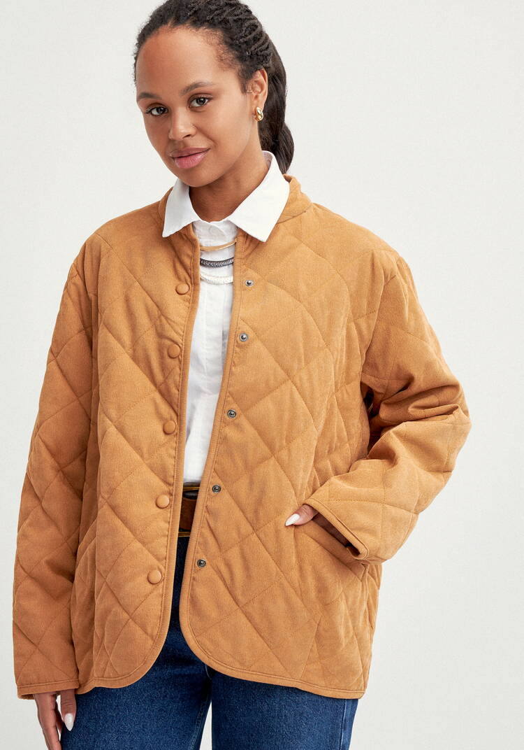 Жакет вельветовый с контрастным подкладом шир.  750, рис. 19