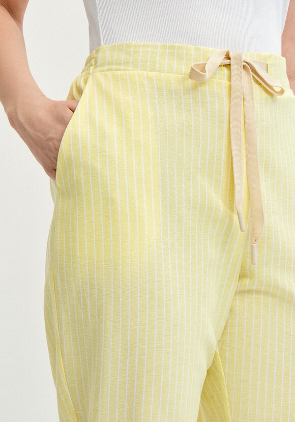 Брюки зауженные в полоску шир.  580, рис. 14