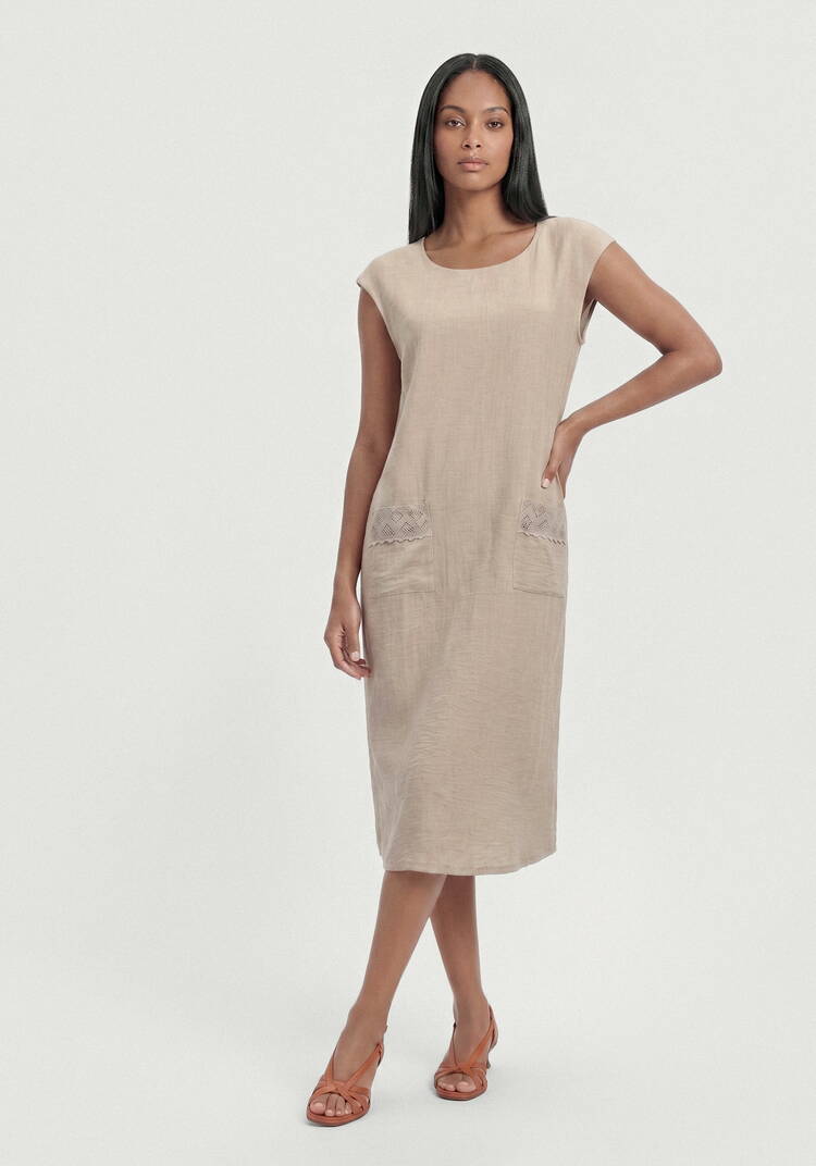 Сарафан изо льнаВ ритме лета шир.  750, рис. 9