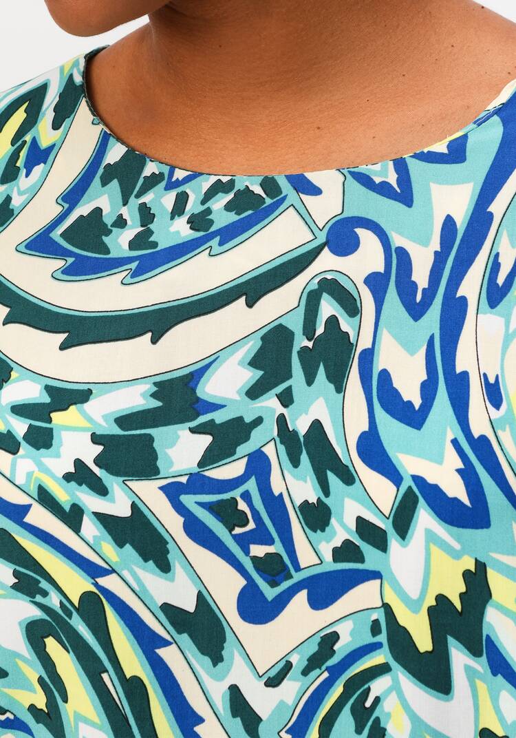 Блуза  с цельнокроеным рукавом шир.  750, рис. 5