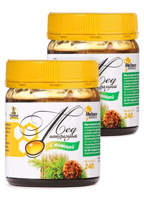 Мёд Сибирское долголетие, 2 шт.