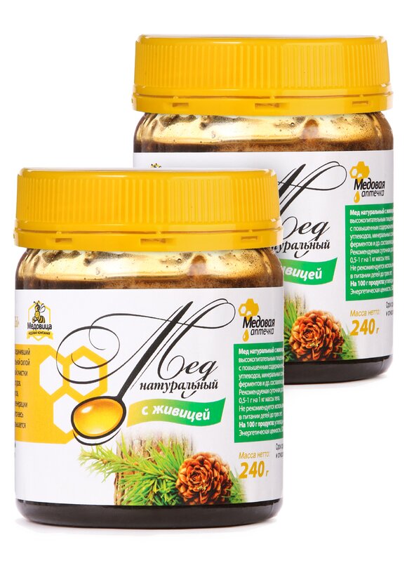 Мёд Сибирское долголетие, 2 шт. шир.  580, рис. 8