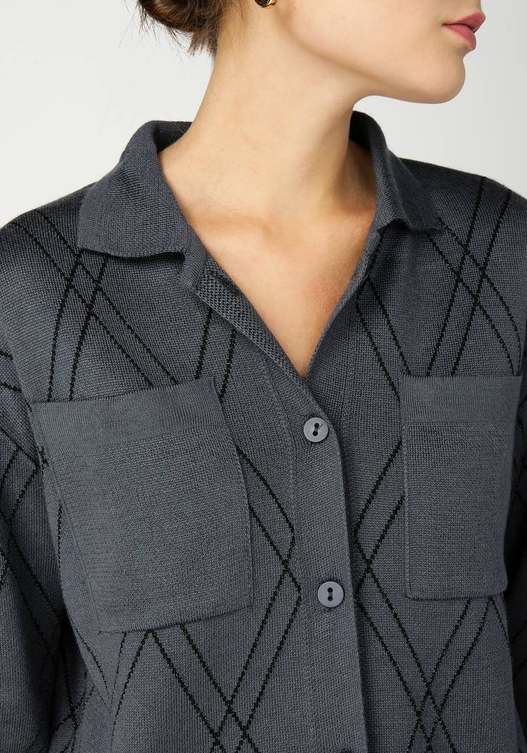 Рубашка женская с метанитью шир.  750, рис. 13