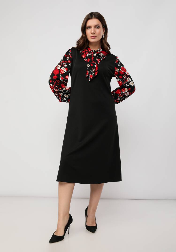 Платье с бантом Барбара шир.  750, рис. 10