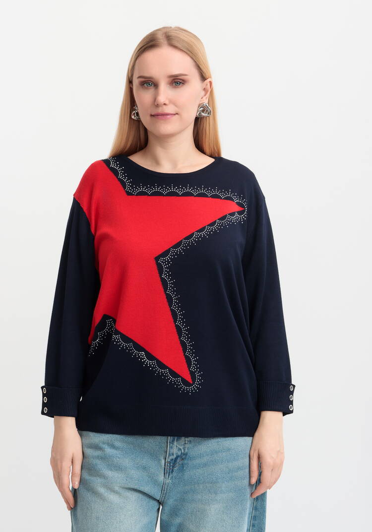 Джемпер Галактика на плечах шир.  750, рис. 15