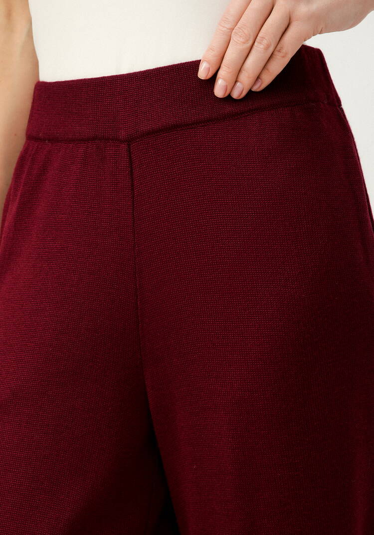 Брюки прямые свободной посадки на резинке шир.  750, рис. 5