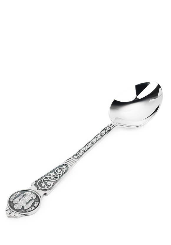 АРХИВ Серебряная ложка Ангел-Хранитель шир.  580, рис. 11