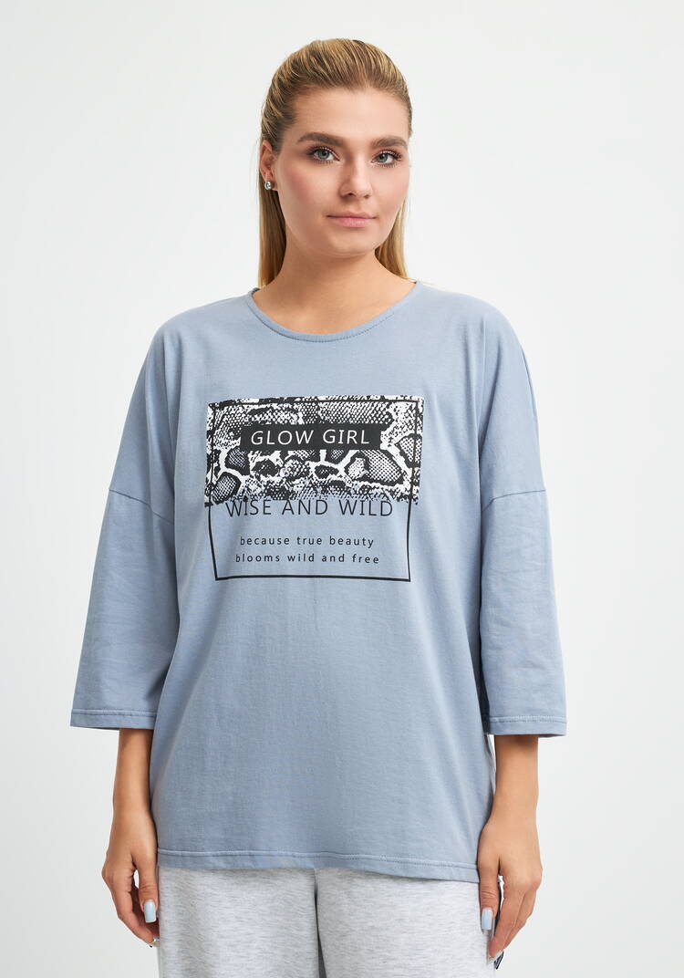 Лонгслив с принтом питон шир.  750, рис. 22