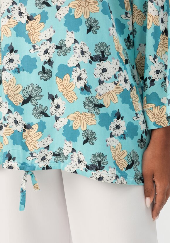 Блуза с принтом Валенсия шир.  580, рис. 10