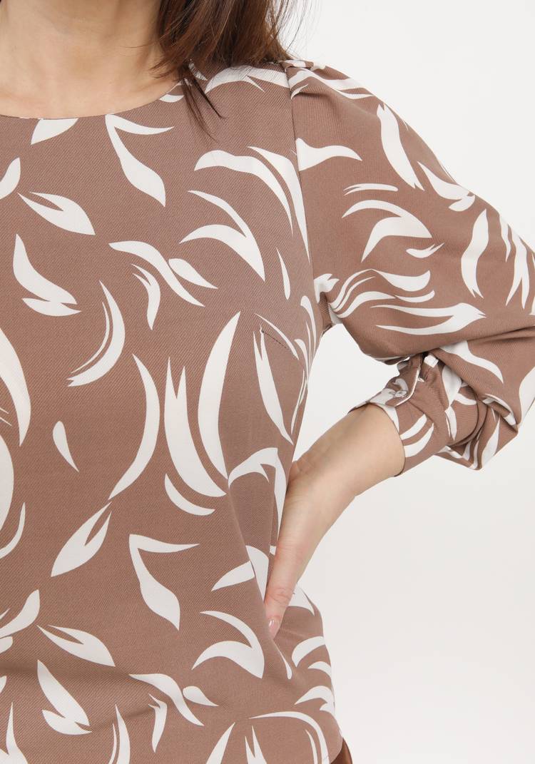 Блуза Загадочное спокойствие шир.  750, рис. 4