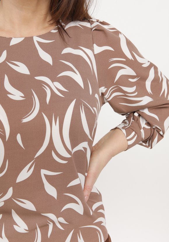 Блуза Загадочное спокойствие шир.  580, рис. 4