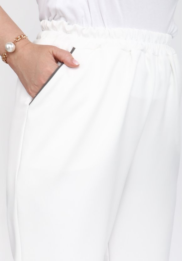 Брюки-бананы свободные шир.  580, рис. 4