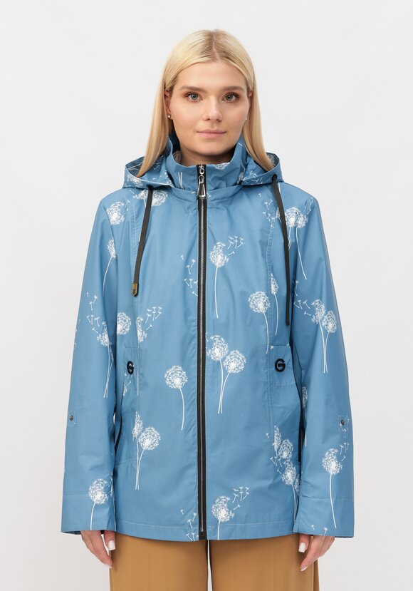Ветровка с капюшоном на молнии и принтом шир.  580, рис. 11