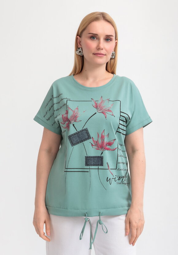 Блуза Мила шир.  580, рис. 29