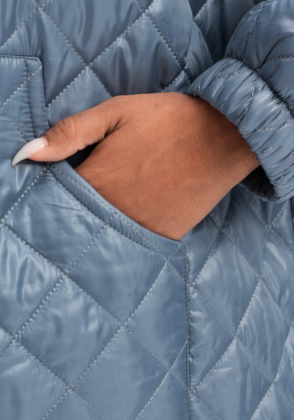 Куртка стёганая с капюшоном шир.  580, рис. 36