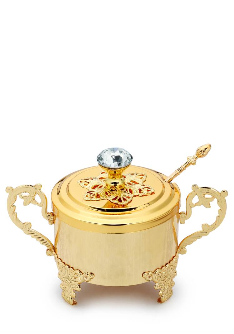 Сахарница с ложкой Бриллиант шир.  750, рис. 5