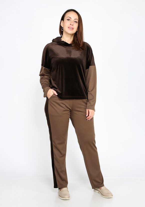 Худи из бархата с капюшоном шир.  580, рис. 7