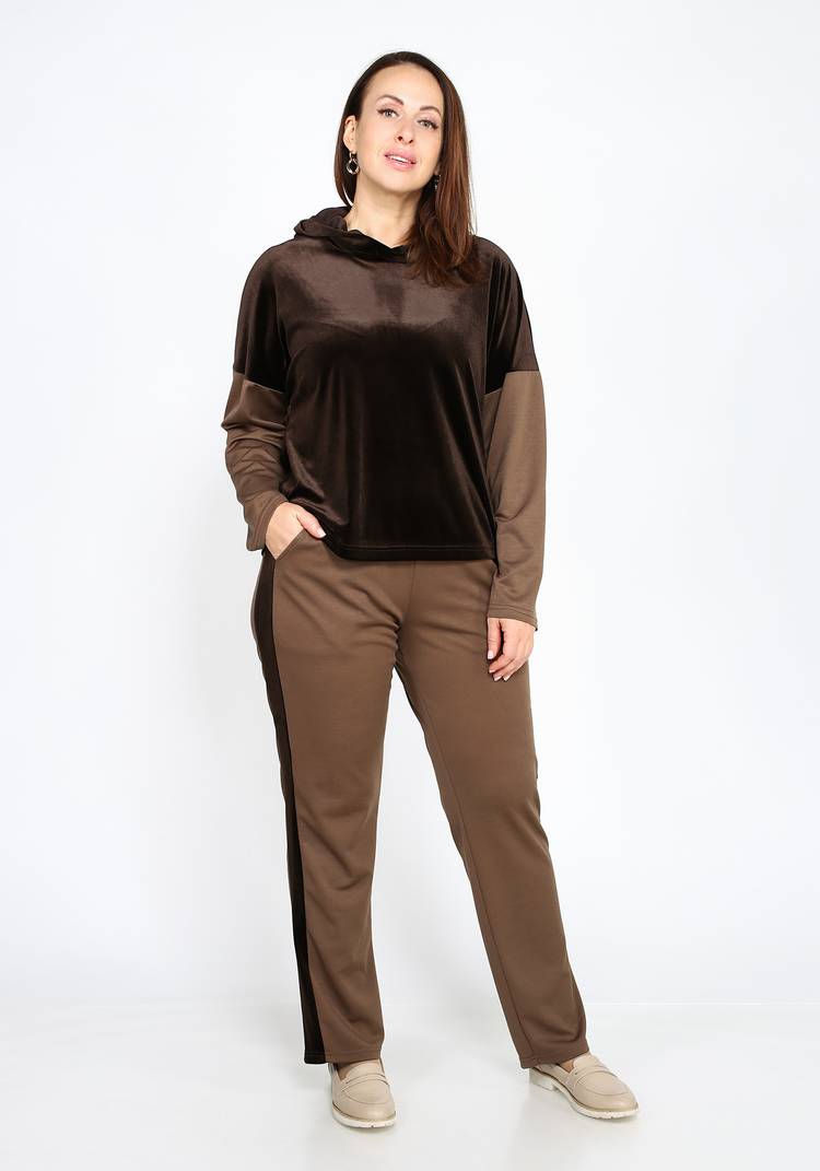 Худи из бархата с капюшоном шир.  750, рис. 7