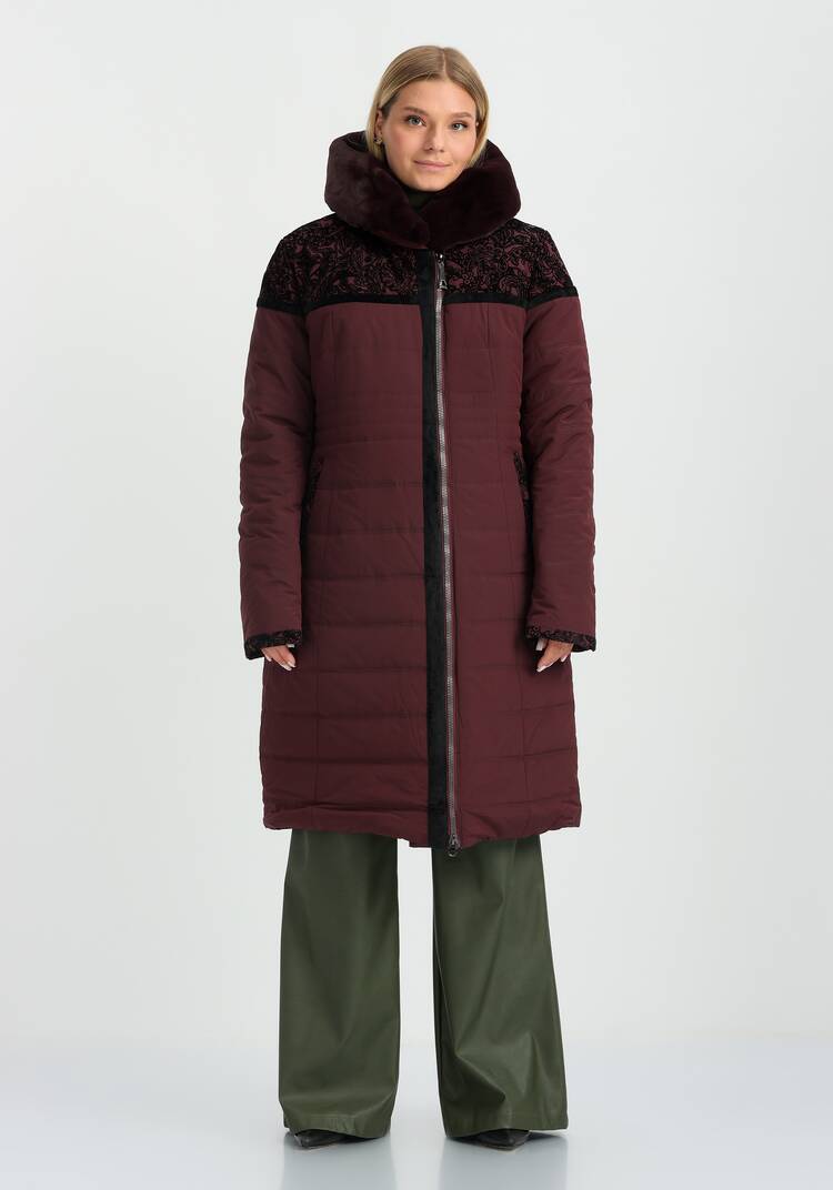 Куртка с принтом из флока шир.  750, рис. 18