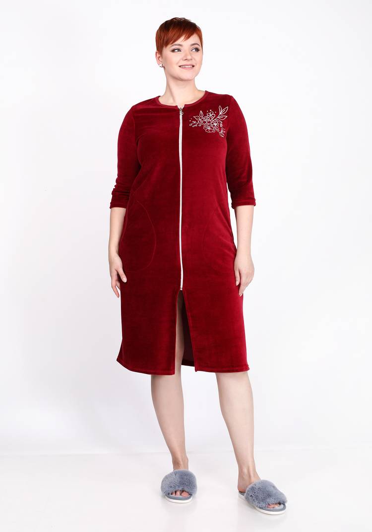 Халат женский  Велюр шир.  750, рис. 7