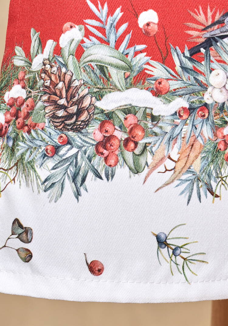 Фартук Снегири шир.  750, рис. 12