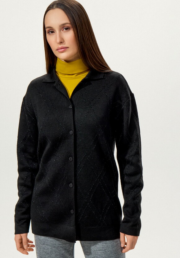 Рубашка-джемпер с отложным воротником шир.  580, рис. 4