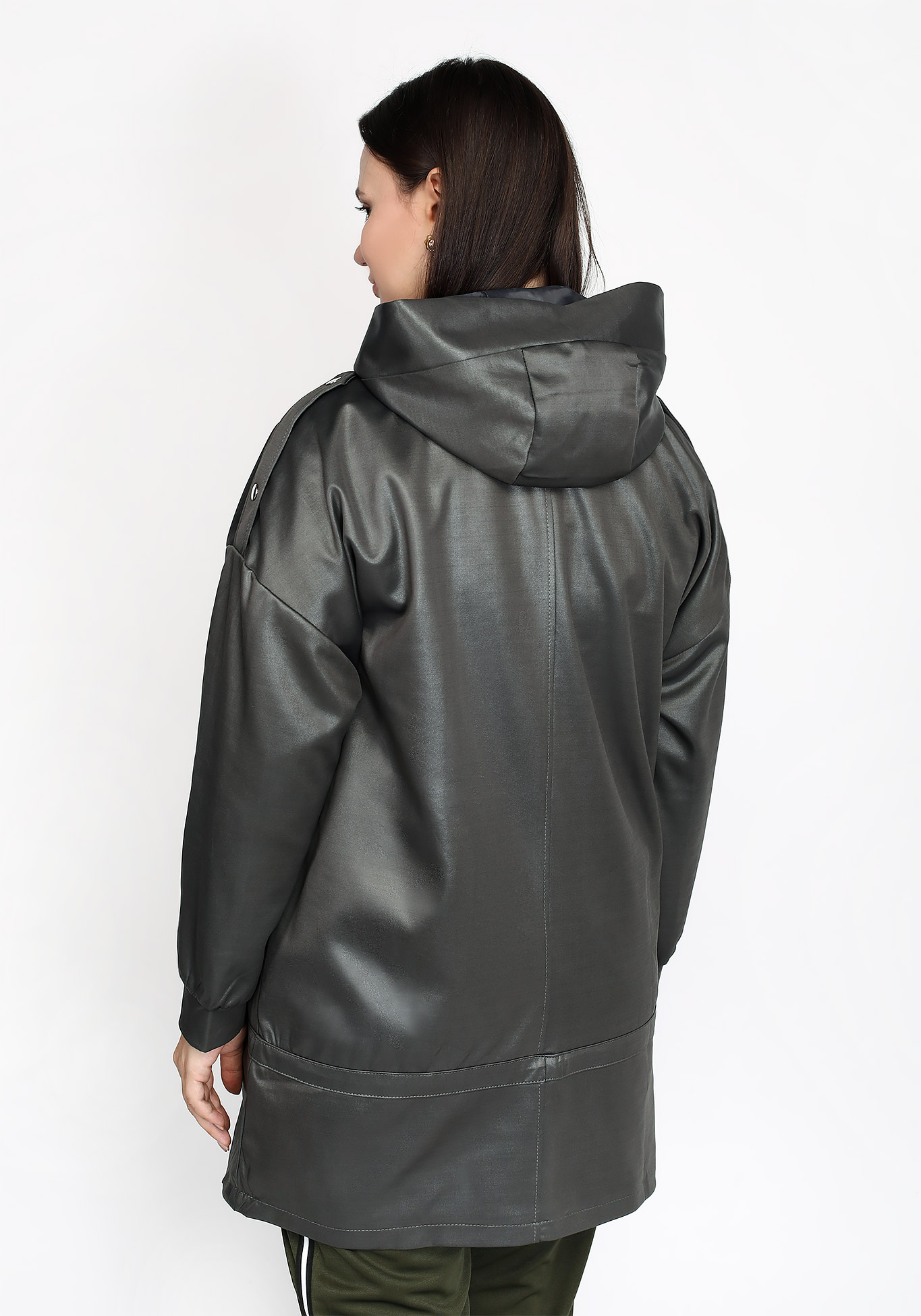 Куртка "Мелодия дождя" Bella signora, размер 58, цвет красный - фото 4