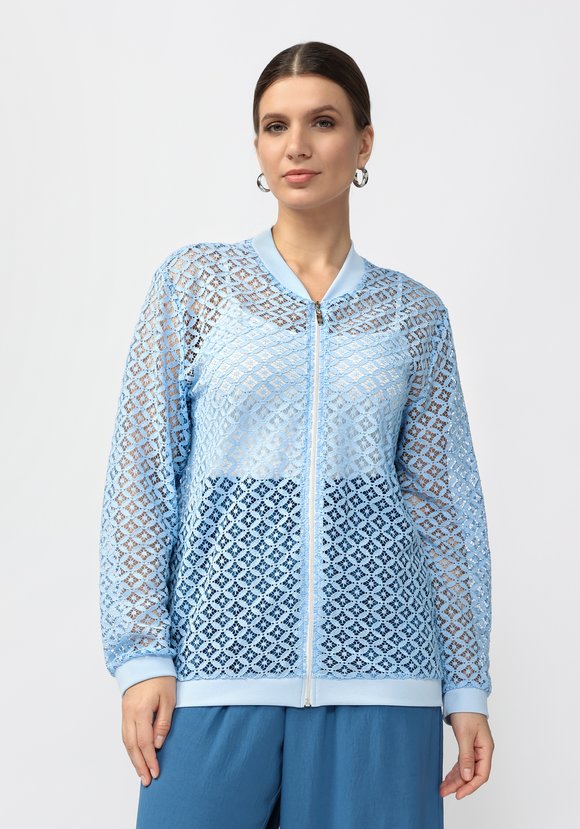 Бомбер кружевной Ребекка шир.  580, рис. 15